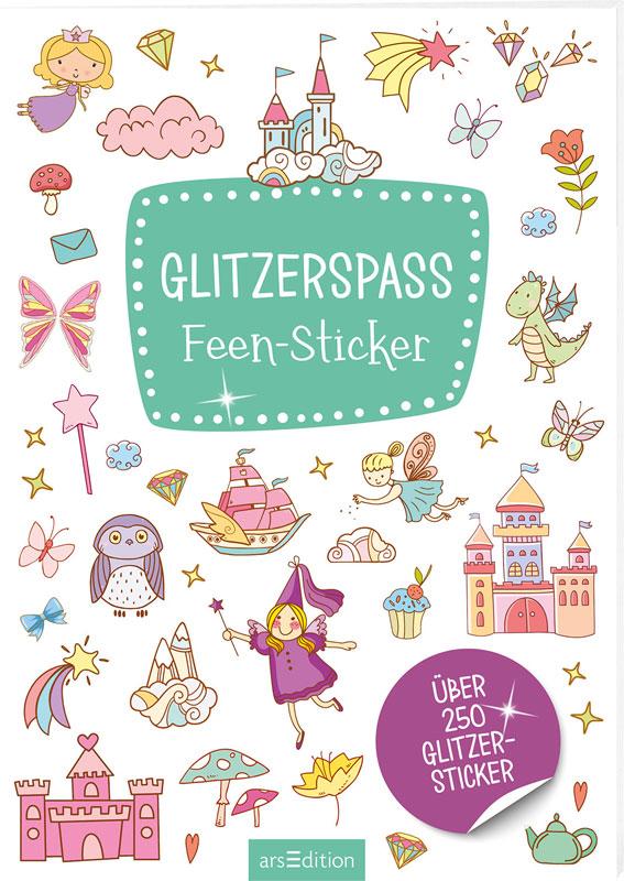 Glitter fun - fairies 250 stickers