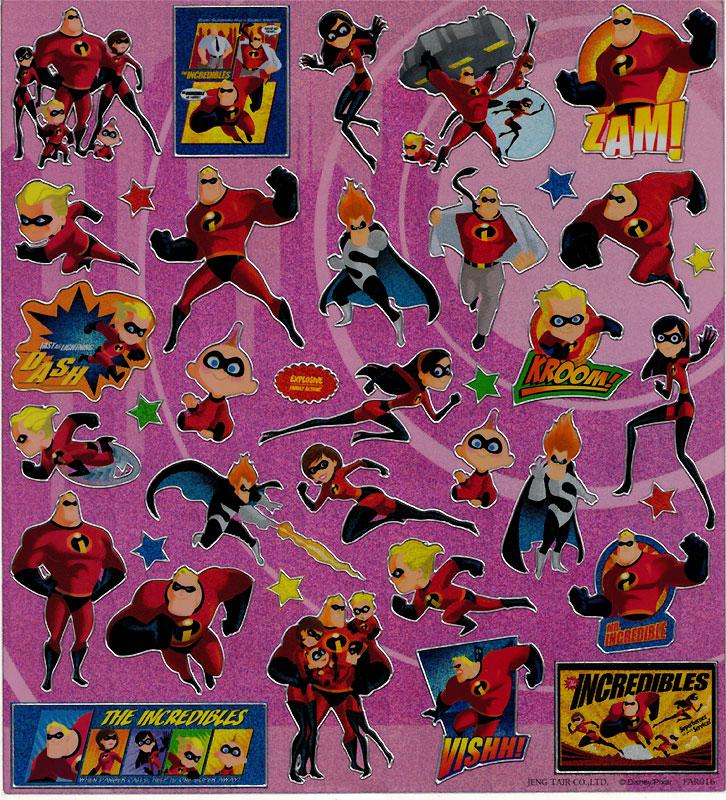 XL Sticker Disney The Incredibles
