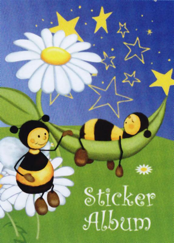 Sticker album A5 bee meadow