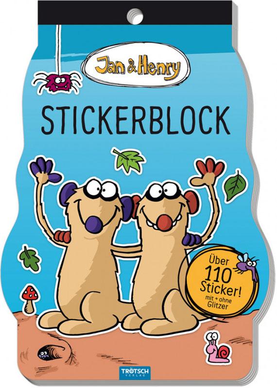 Sticker Pad with Jan & Henry