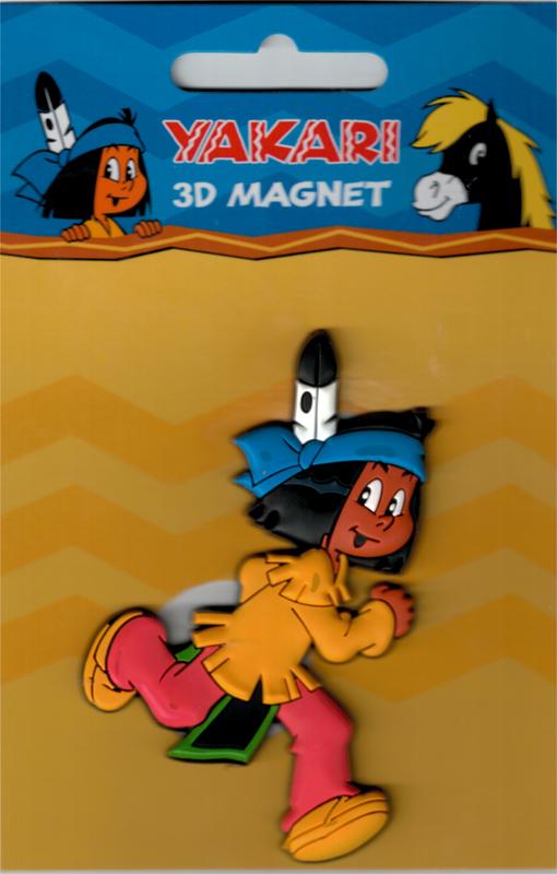 3D Magnet Yakari running
