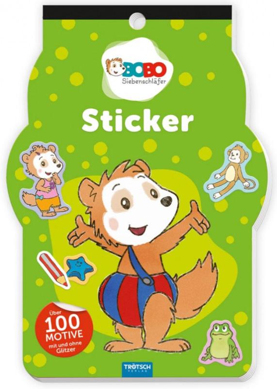 Sticker block with Bobo