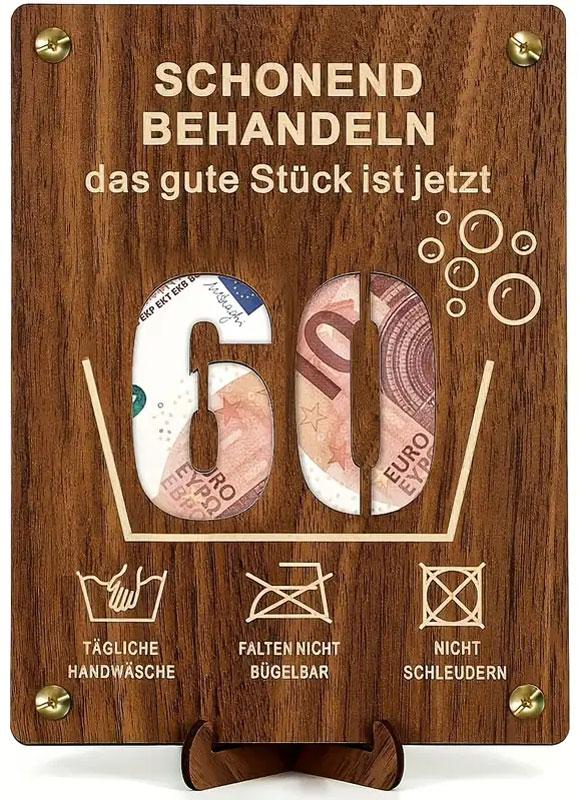 Birthday money holder with stand 30 years Birthday money holder with stand 30 years