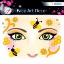 Face Stickers Honey Bee