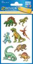 Dino fun paper sticker