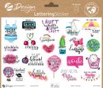 Trend Sticker A5 Lettering Sayings 42 Stickers