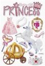3D Paper Sticker Princess