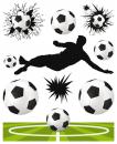 Window Pictures A4 Soccer 9 Sticker