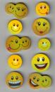Metallic Sticker collages Smiley