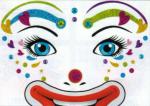 Face Sticker Clown Lotta