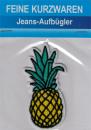 Jeans iron-on pineapple