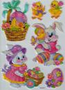 Balloon Easter Decoration Sticker I