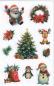 Preview: Christmas decoration stickers glitter