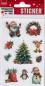 Preview: Christmas decoration stickers glitter