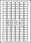 Preview: Removable price labels A4 26 x 16 mm
