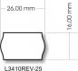 Preview: Removable price labels A4 26 x 16 mm