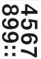 Preview: Weatherproof foil numbers 33 mm black