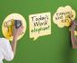 Preview: Sprechblasen Wisch Weg Notiz-Folien 254 x 254 mm