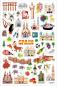 Preview: Schaum Sticker Spanien mit Landkarte