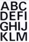 Preview: Weatherproof foil letters 25 mm black