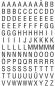 Preview: Film white letters 5 mm