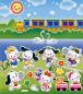 Preview: Malvorlage mit Stickern Kitty Urlaub
