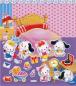 Preview: Malvorlage mit Stickern Kitty Bett