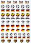 Preview: Nail Tattoo Germany Heart WM