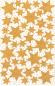 Preview: Weihnachts Sterne Glimmer gold
