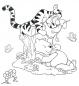 Preview: Winnie the Pooh Sticker blue