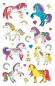Preview: Paper Sticker Horses embossed