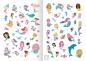 Preview: Glitzerspaß – Meerjungfrauen-Sticker