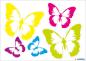 Preview: Reflektor Sticker Schmetterling