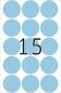 Preview: Markierungspunkte  Ø 32 mm blau