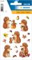 Preview: Autumn paper sticker hedgehogAutumn Sticker Hedgehog