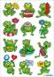 Preview: Frösche Papier Sticker
