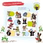 Preview: Ausmalbuch DER KLEINE MAULWURF mit Stickern