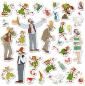 Preview: Soft-Sticker mit Pettersson und Findus
