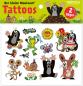 Preview: Tattoo Sticker Der kleine Maulwurf
