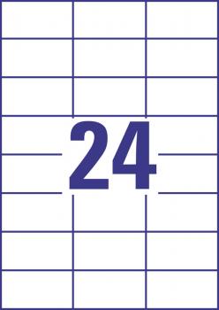 Universal Labels A4 70 x 37 mm