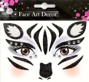 Face Stickers Zebra