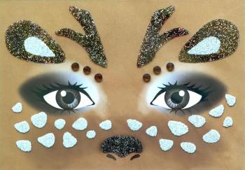 Face Stickers Deer