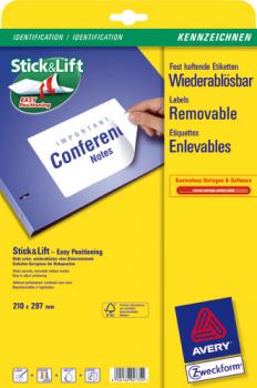 Removable labels