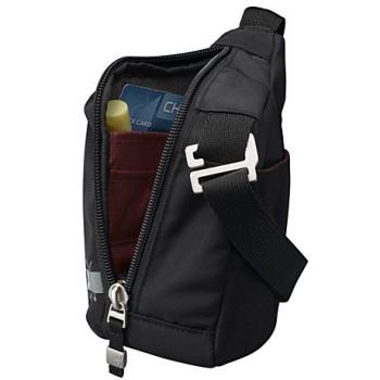 Trendy camera/camcorder sling bag black - XNDC58