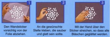 Wand - Fensterdeko Weihnachten Schneemann XXL
