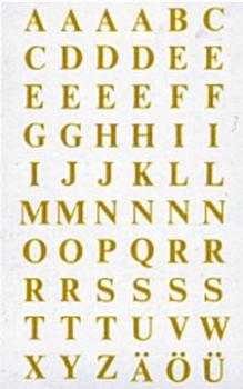 Transparent foil letters 7,5 mm