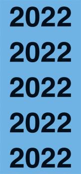Year dates 2022 blue