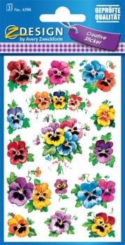24 Sonnenblumen-Aufkleber – Bunte Blumen-Etiketten Zum Verzieren Von Umschlägen, Karten & Deko