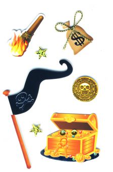 Handmade Sticker Pirate III