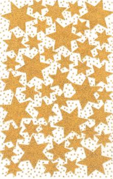 Weihnachts Sterne Glimmer gold
